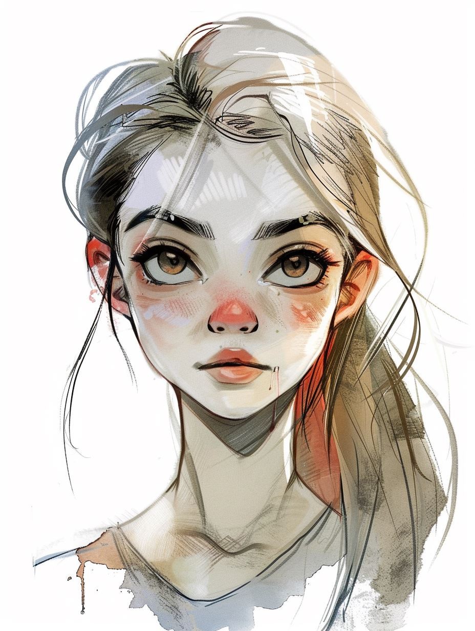 Ethereal Sketchbook Melancholy - Image 1