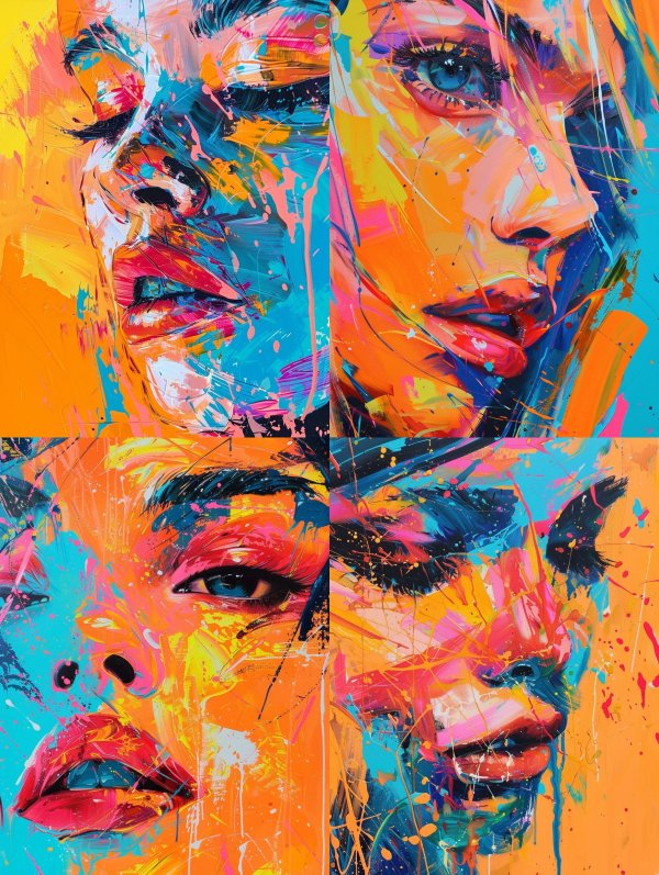 Prismatic Visions of a Woman