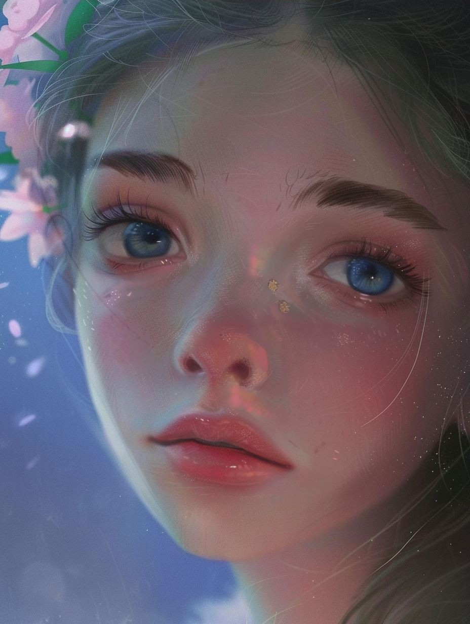 Ethereal Dreamy Floral Portraits - Image 3