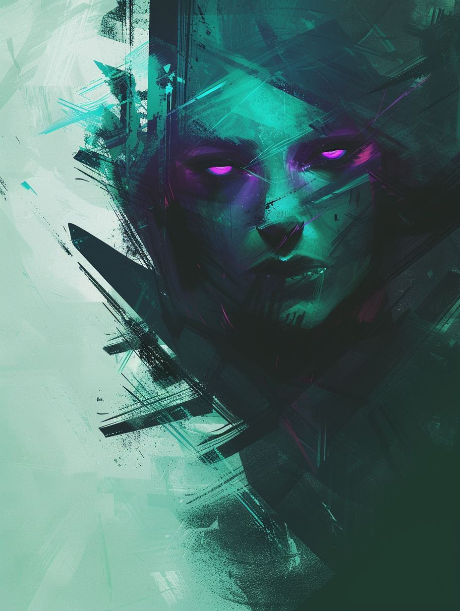Ethereal Shadows of Digital Melancholy - Image 2