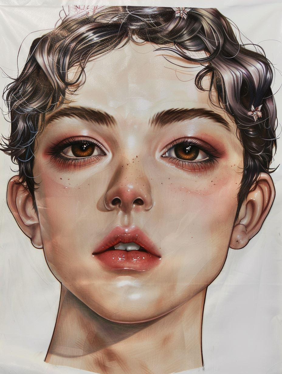 Melancholic Ethereal Digital Portraits - Image 4