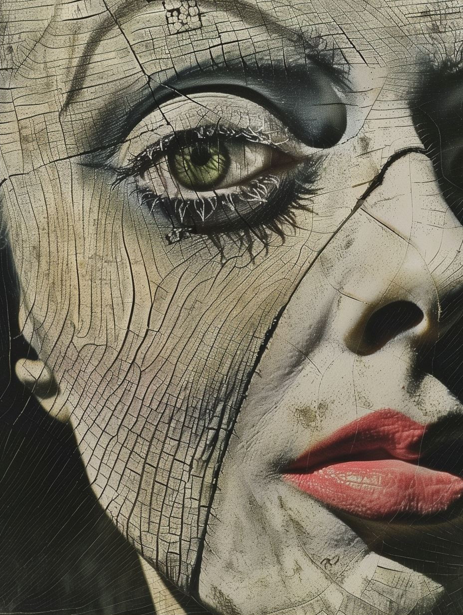 Surrealist Fragmented Portrait Studies - Image 2