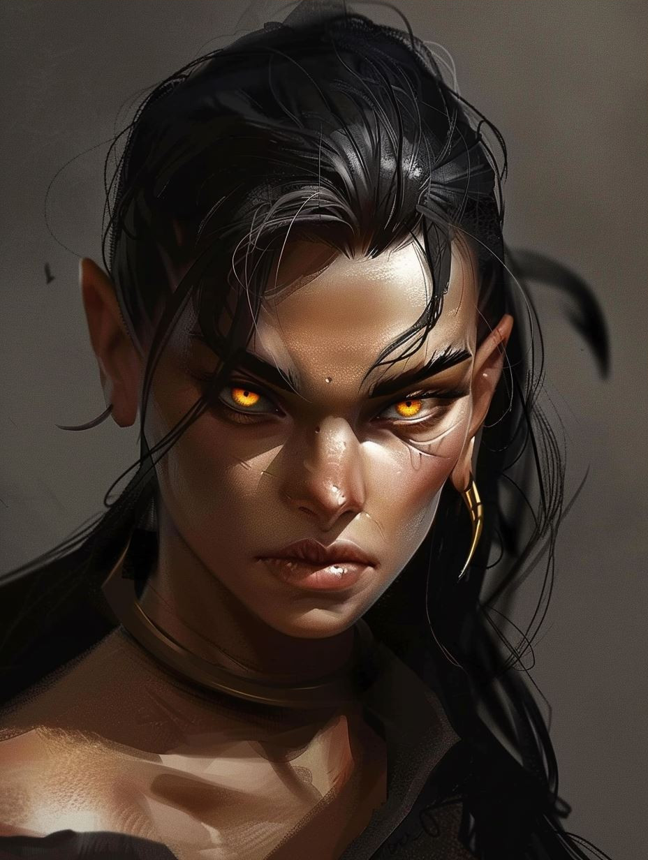 Rustic Digital Portrait Study - Image 3