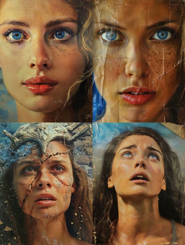 Ethereal Gaze of Watery Souls
