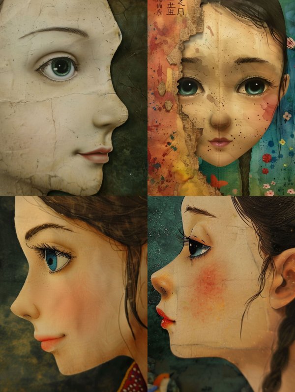 Fragile Porcelain Soul Portraits
