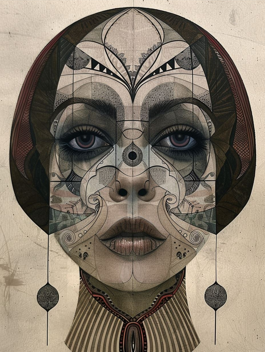 Intricate Geometric Soul Mask - Image 3