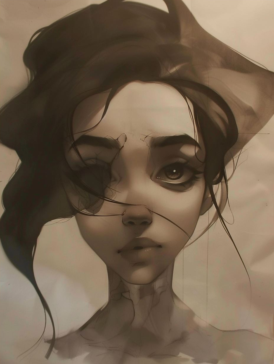 Ethereal Portraits of Somber Beauty - Image 4