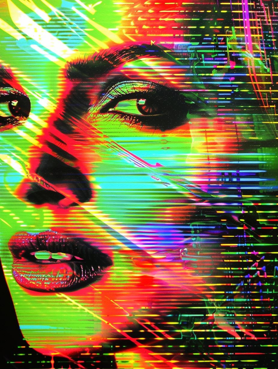 Digital Glitch Portraits - Image 1