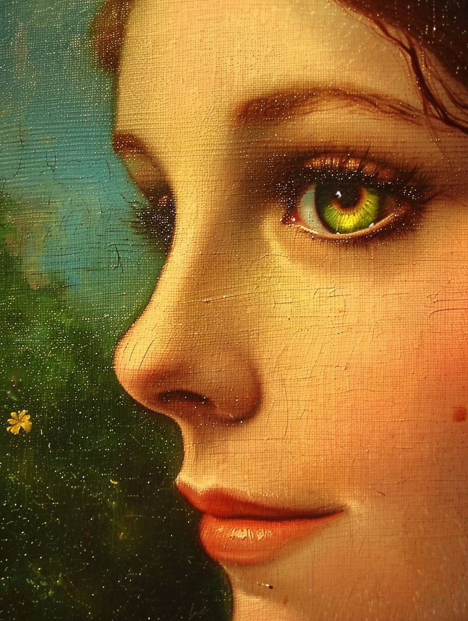 Timeless Gazes: A Study of Feminine Profiles - Image 2