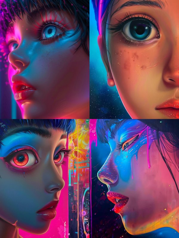 Neon Dreams: Cyberpunk Visions