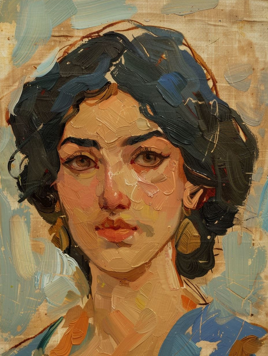 Expressive Oil Portrait Studies - Image 4