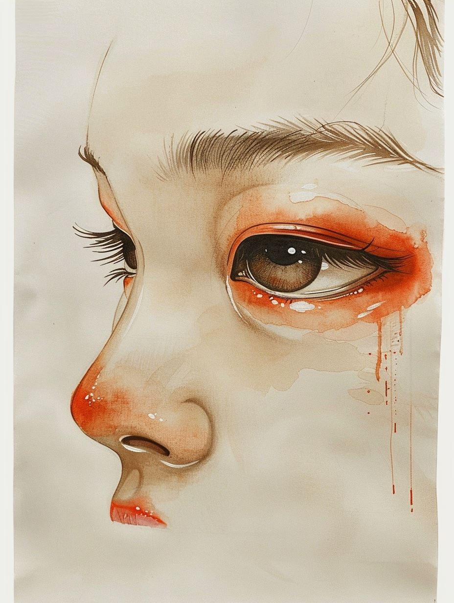 Whispers of Crimson and Ink - Image 4