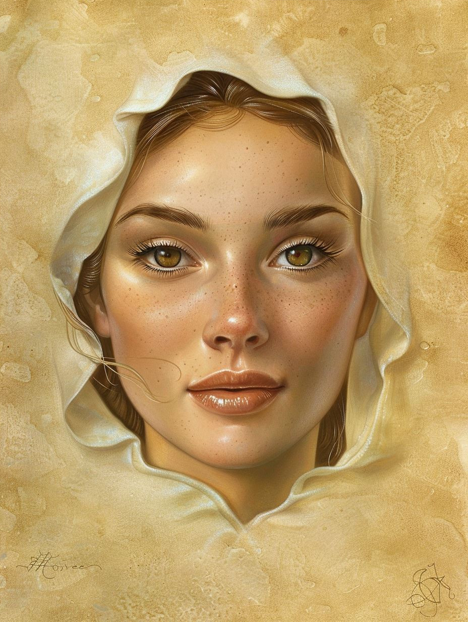 Golden Ethereal Portrait - Image 4