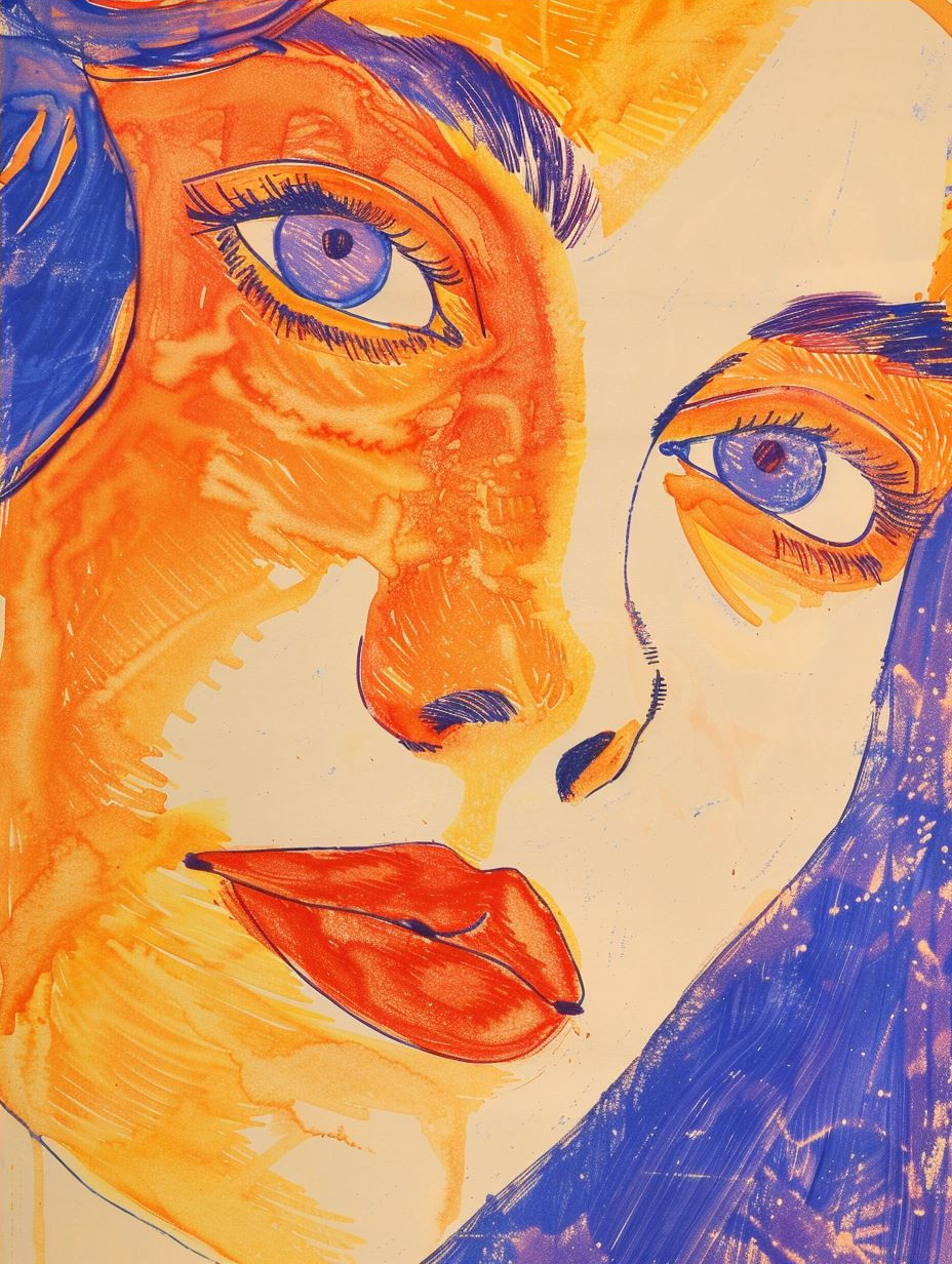 Fragmented Visions of Golden Faces - Image 4