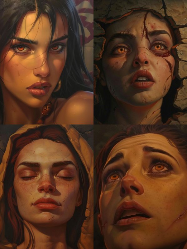 Faces of Resilience and Sorrow