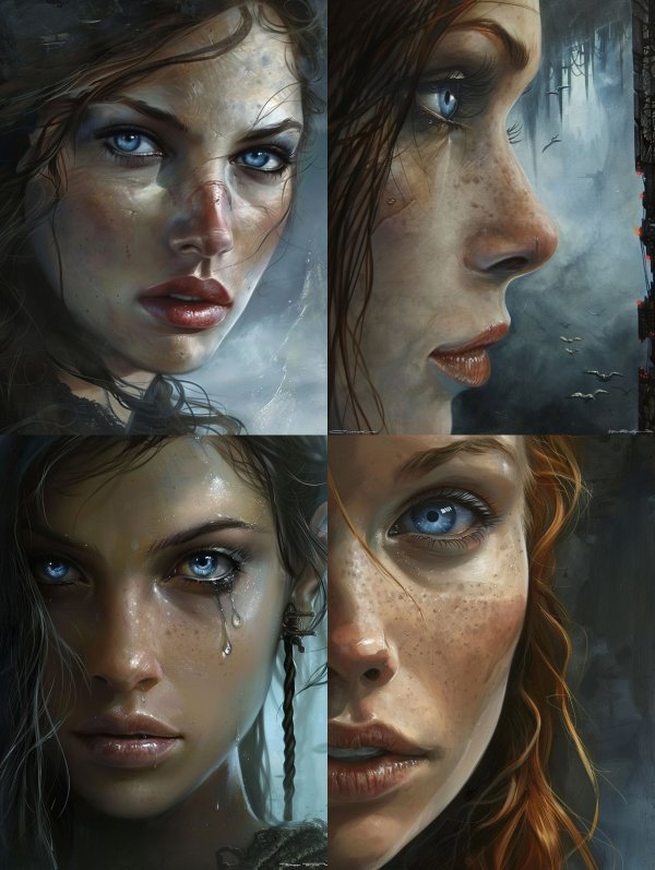 Gritty Ethereal Gaze