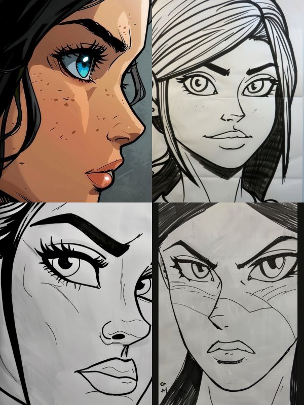 Diverse Expressions of Comic Art