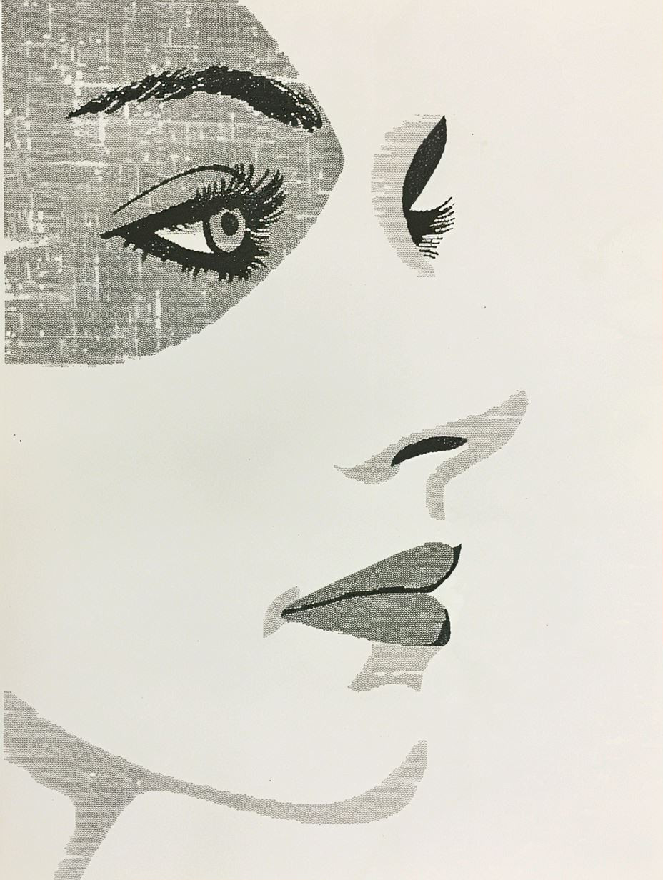 Abstract Fragmented Feminine Portraits - Image 1