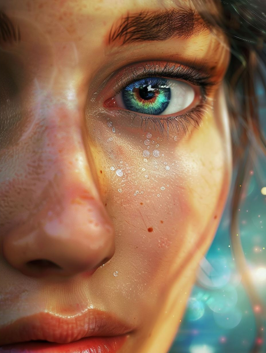 Ethereal Gaze: A Study of Light and Water - Image 2