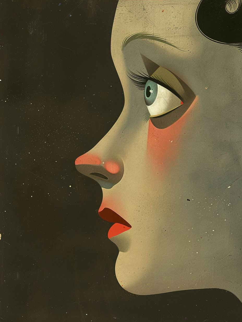 Vintage Noir Glamour - Image 4