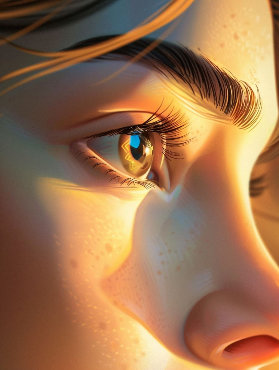 Golden Hour Glow Digital Portraits - Image 1