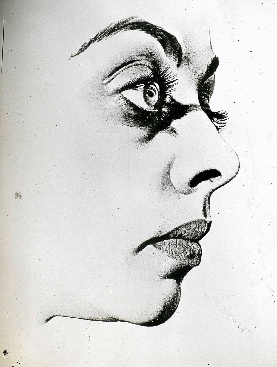 Avante Garde Surrealist Portrait - Image 3