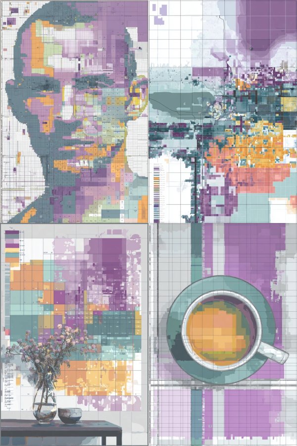 Digital Fragments of Modern Life