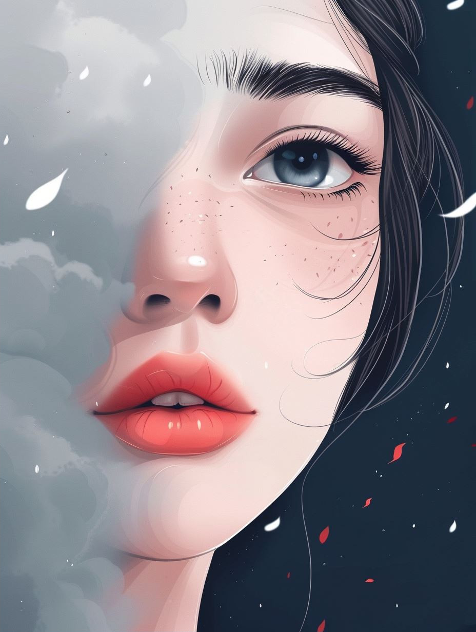 Ethereal Whispers of Digital Beauty - Image 2
