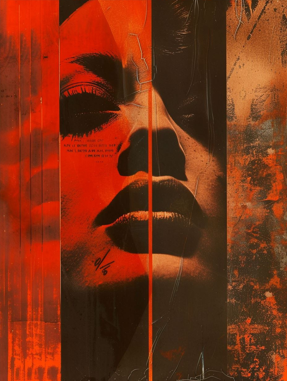 Fragmented Crimson Soul Portraits - Image 4