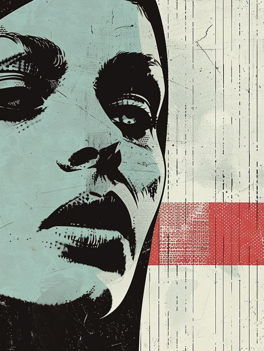 Fragmented Portraits in Modernist Hue - Image 2