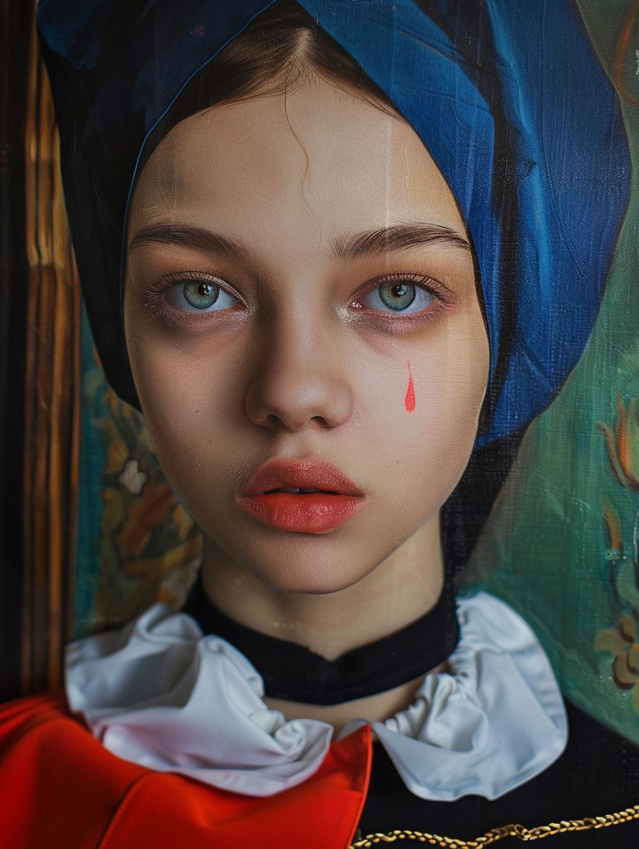 Modern Renaissance Melancholy Portraits - Image 1