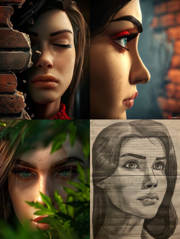 Faces of Emotion and Artistry