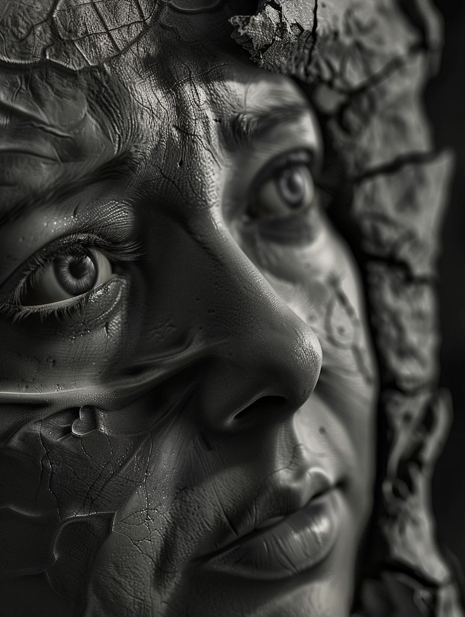 Hyper-Realistic Gritty Portrait Study - Image 4