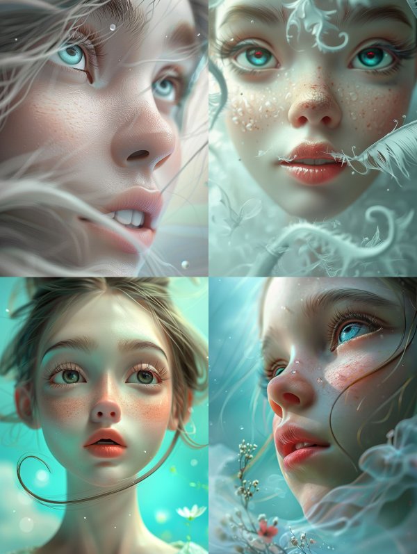 Ethereal Porcelain Dream