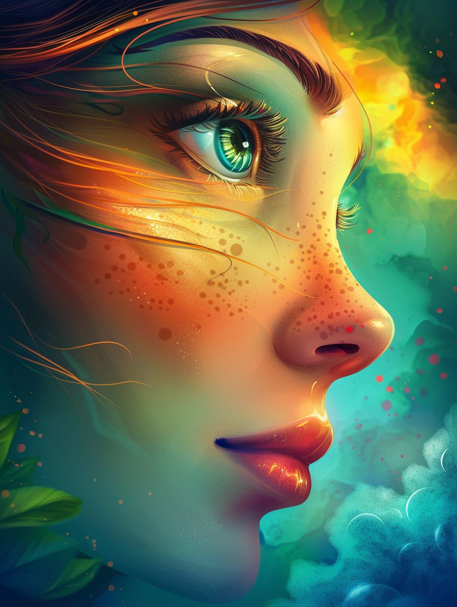 Ethereal Glow of Mystic Spirits - Image 1