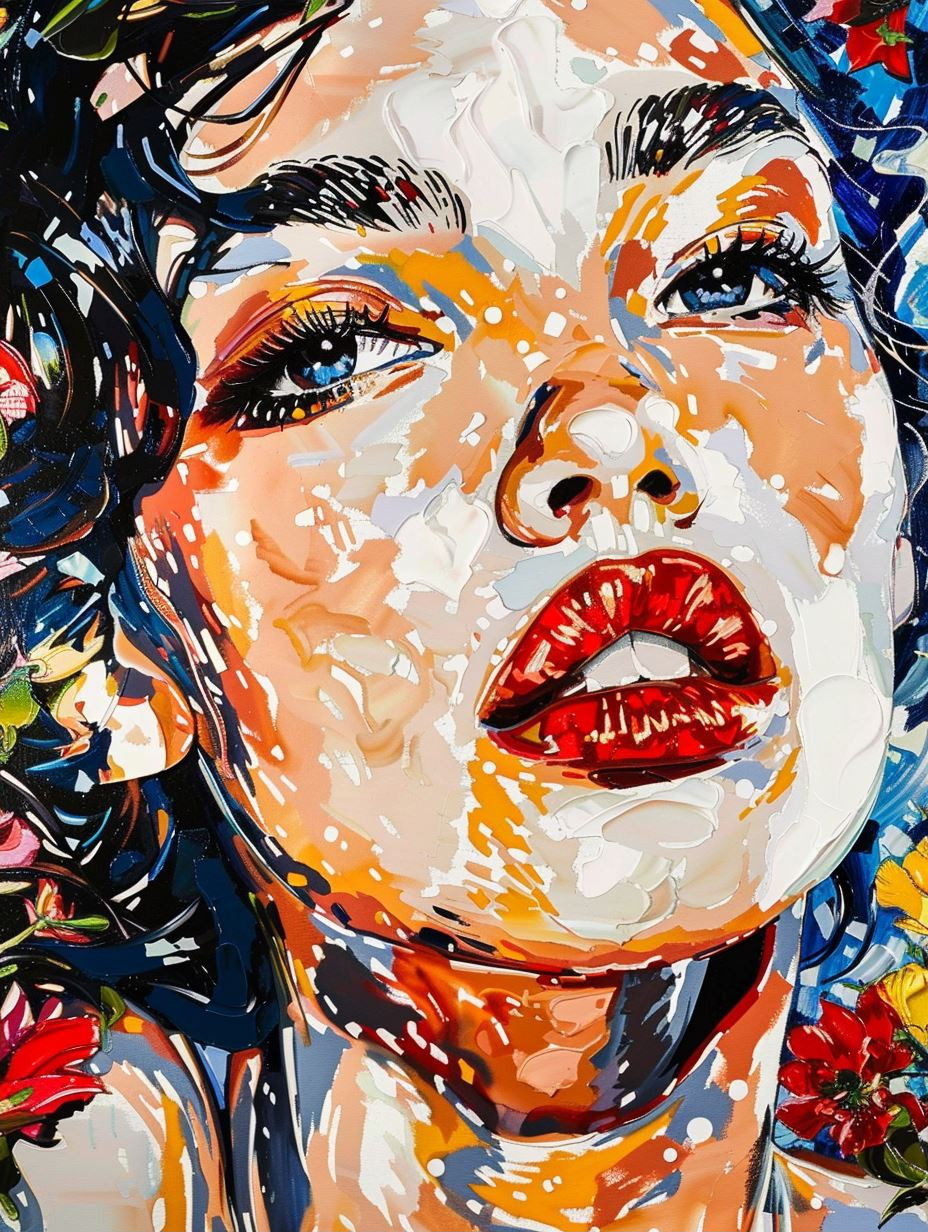 Vibrant Visions of Feminine Beauty - Image 2