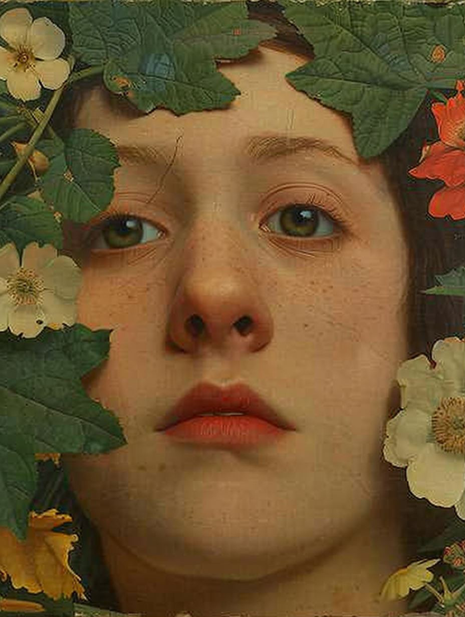 Ethereal Gazes in Classical Oil Style - Image 1
