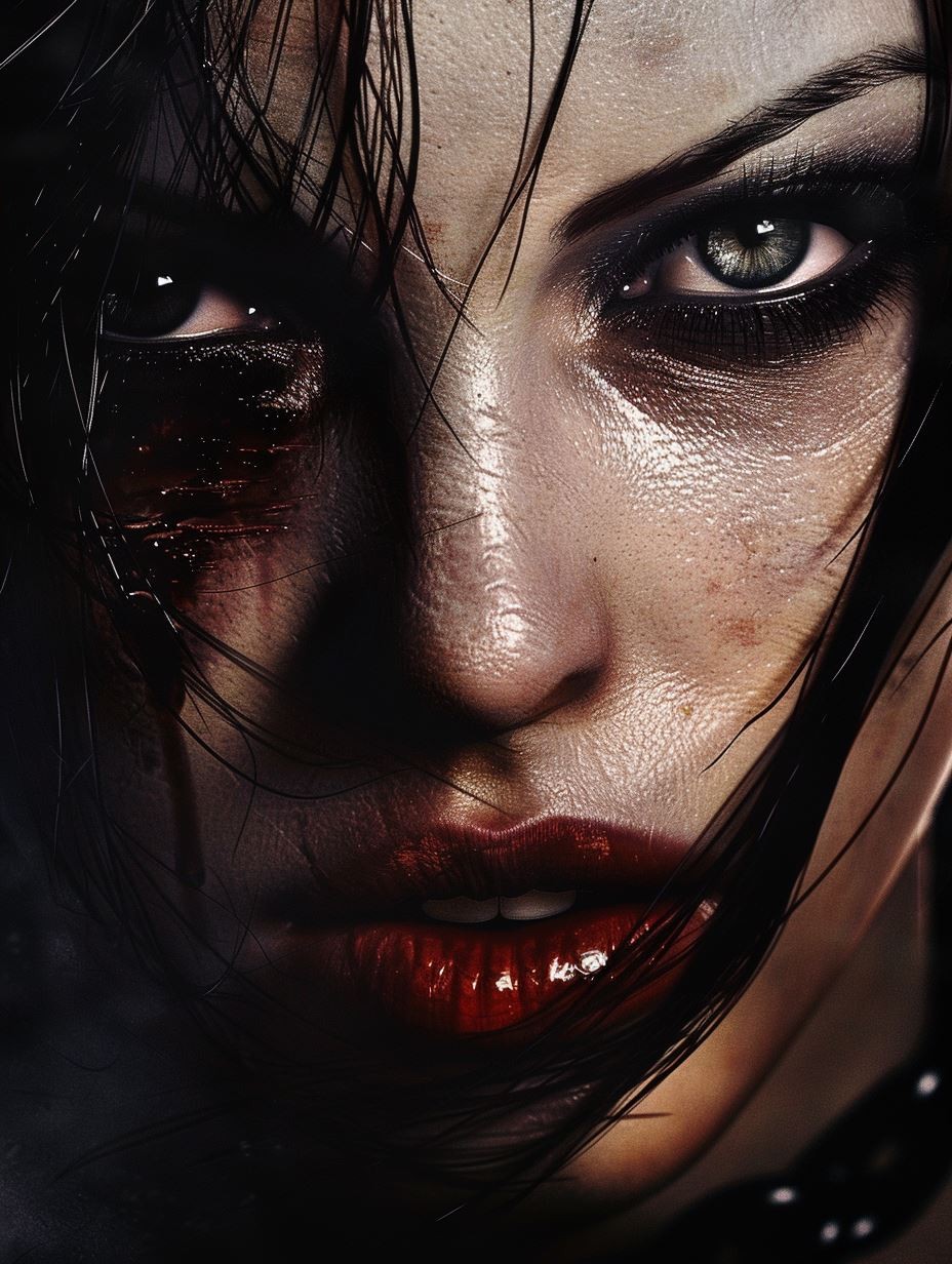 Dark Cinematic Gothic Portrait - Image 2