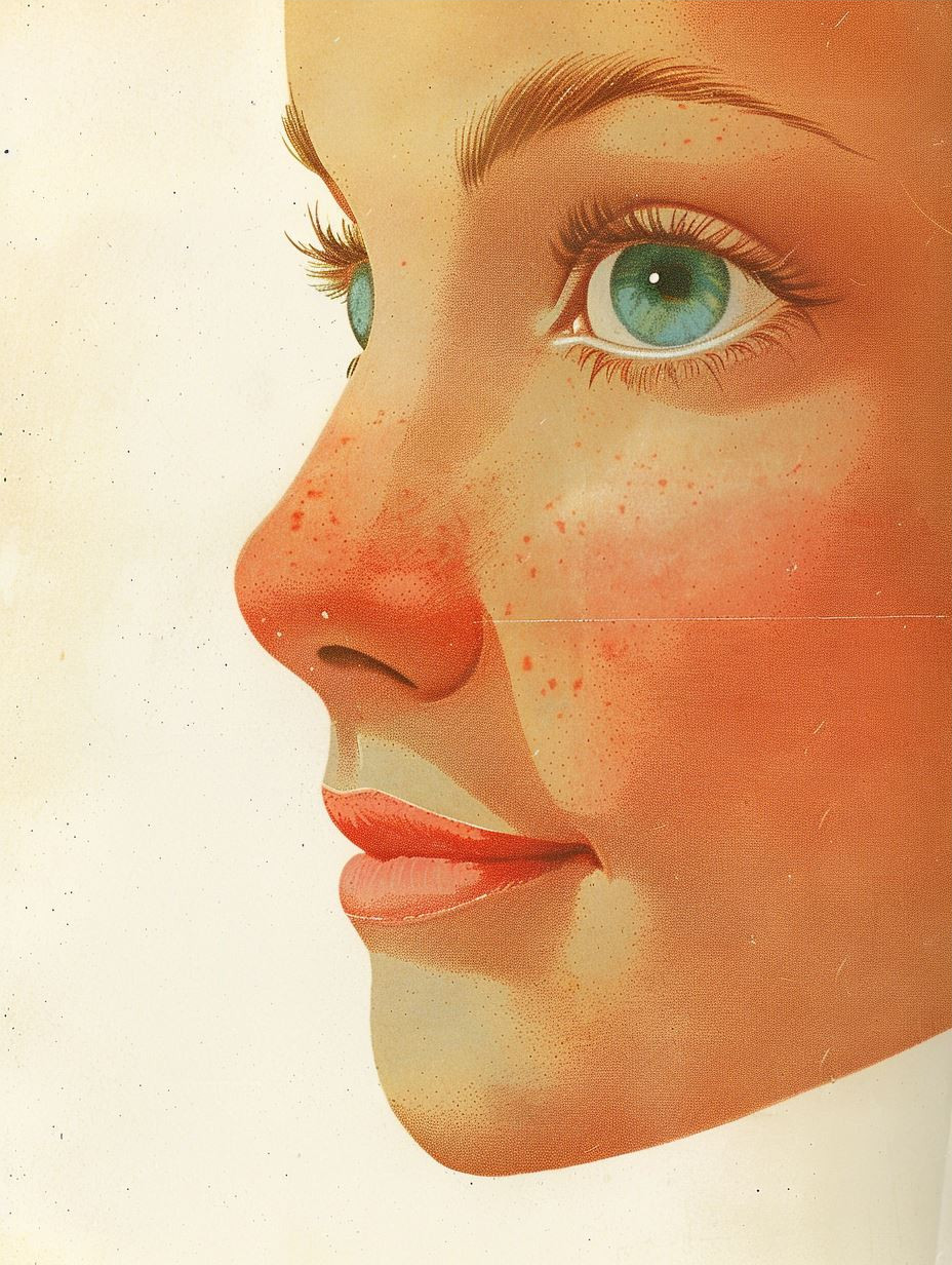 Vintage Anatomical Portrait Studies - Image 3