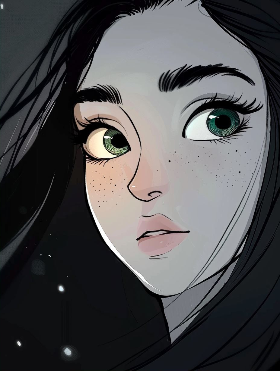 Diverse Digital Portraits of Anime Girls - Image 2