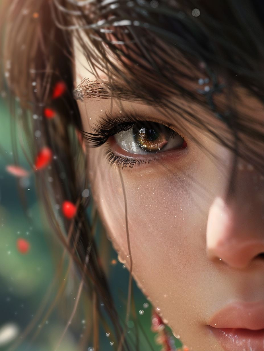 Ethereal Gaze: A Study in Detail - Image 1