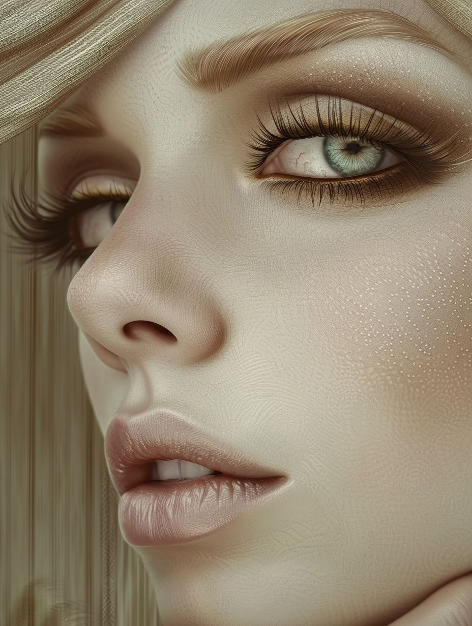 Ethereal Vintage Portraiture Study - Image 4