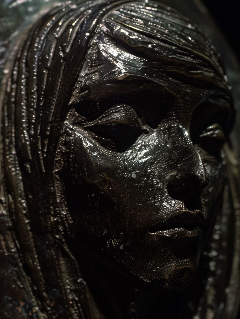 Dark Obsidian Ethereal Mask - Image 2