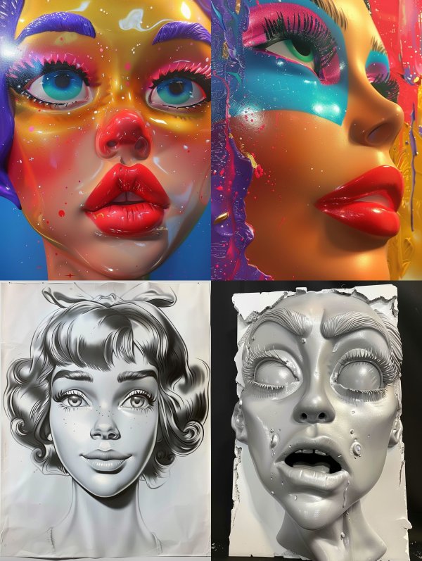 Surrealist Expressions of Human Emotion