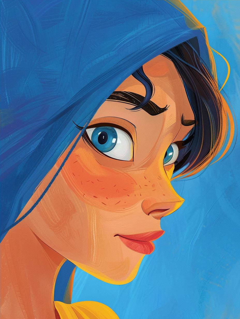 Azure Gaze Radiance - Image 4