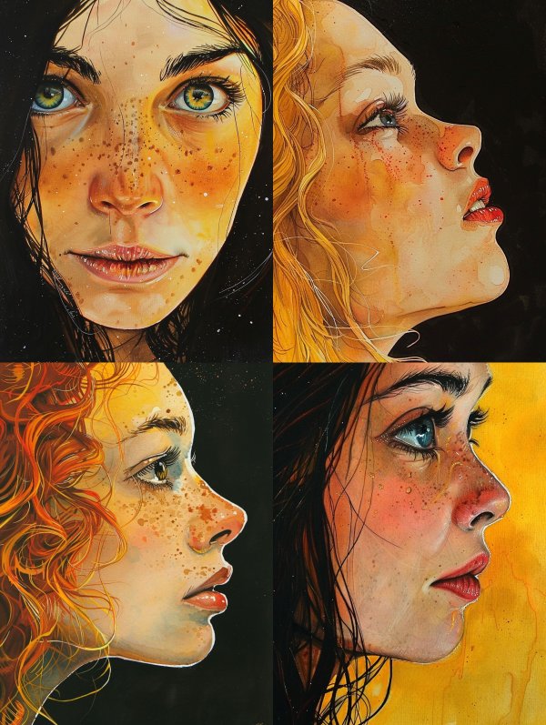 Golden Glows and Freckled Faces