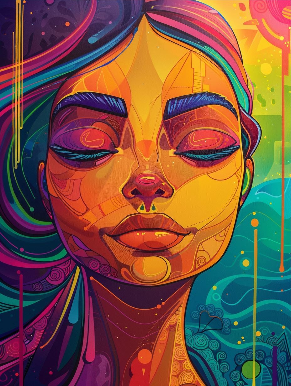 Vibrant Visions of Mystical Women - Image 3