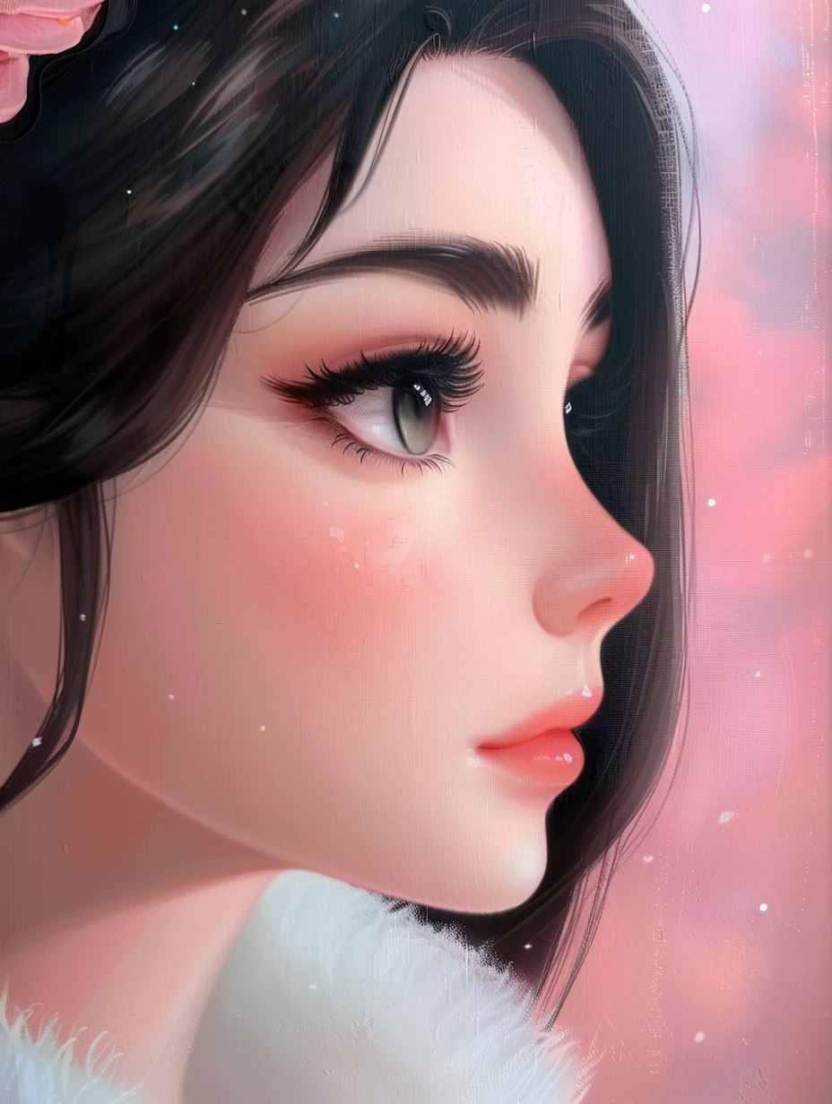 Dreamy Digital Portraits of Ethereal Girls - Image 1