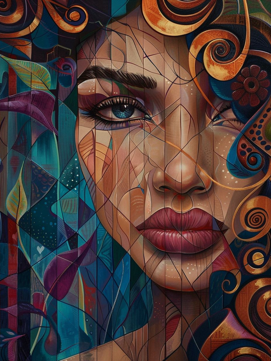 Prismatic Portraits of Abstract Femininity - Image 2