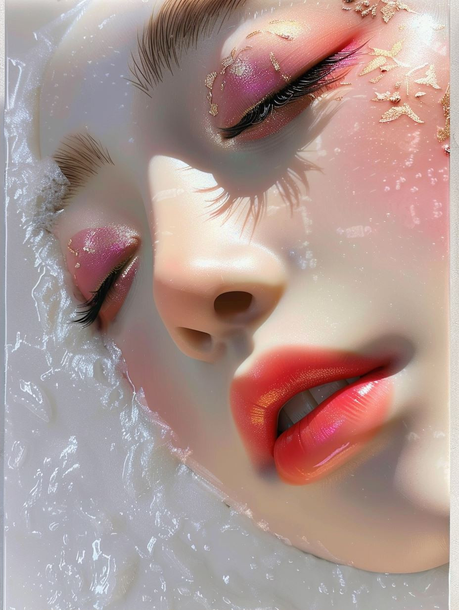 Ethereal Dewy Glass Skin Portraits - Image 2